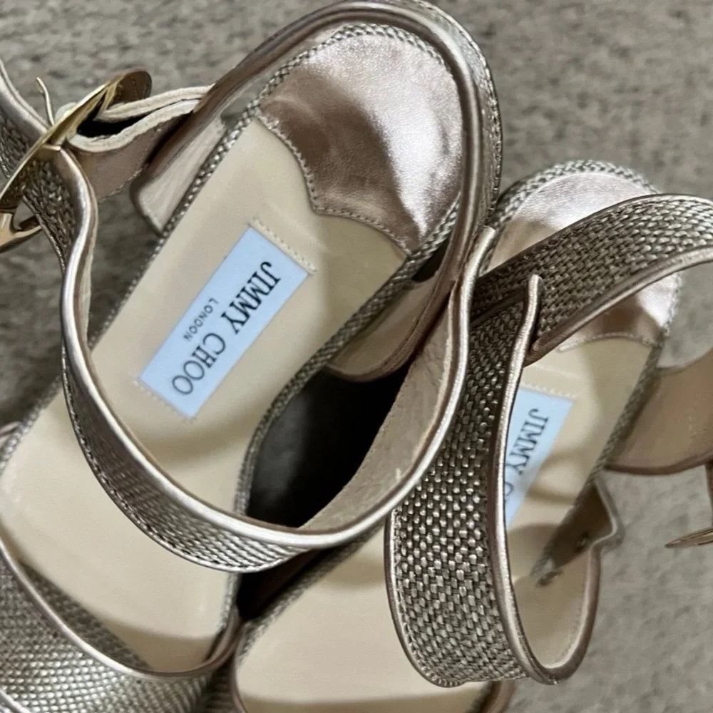 Jimmy Choi cork wedges size 36 - Picture 3 of 3